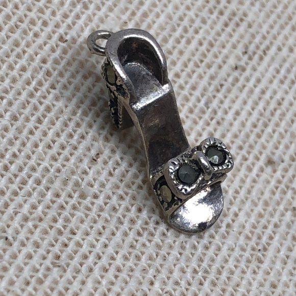 Sterling silver 925 shoe charm or pendant - Picture 1 of 4